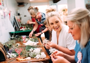 Booker Flower Arranging Class In Liverpool